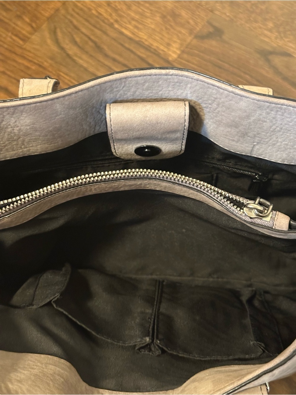 Rebecca Minkoff Crossbody Amorous Satchel Gray - Picture 10 of 11